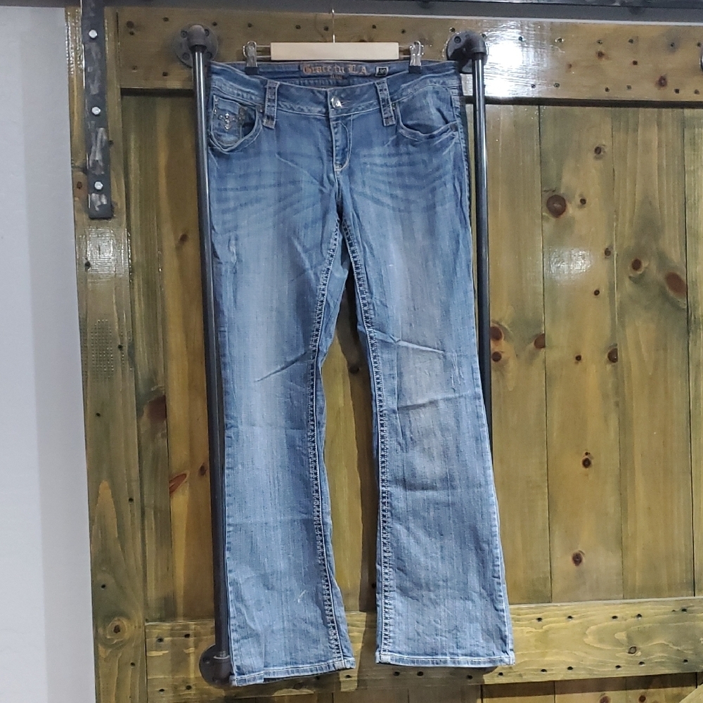Women's Grace In L A Blue Jeans